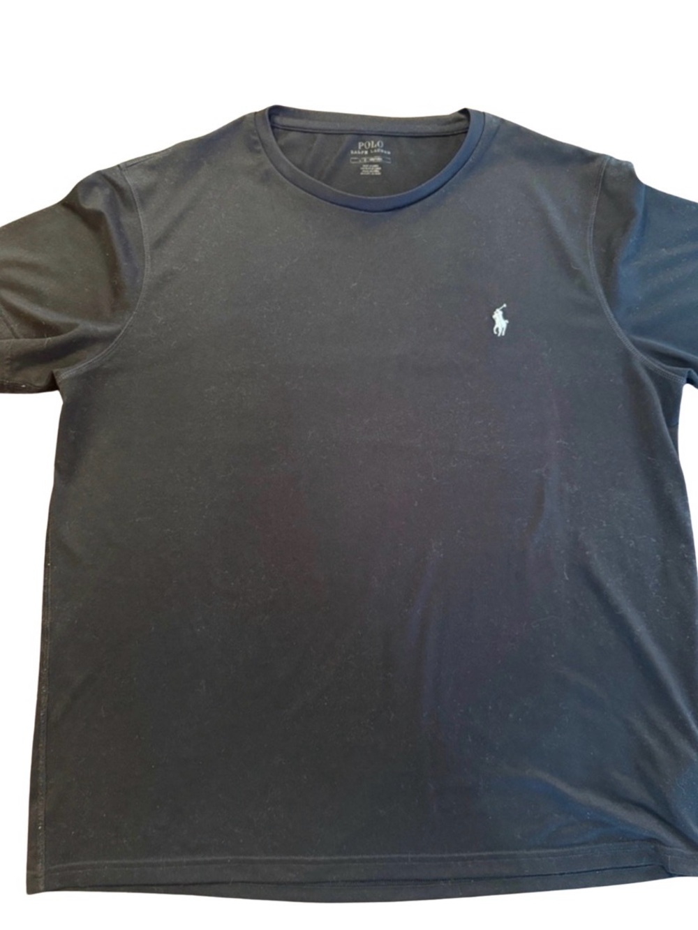 Polo Ralph Lauren Performance Shirt Men’s Large Black Pony Logo Tee